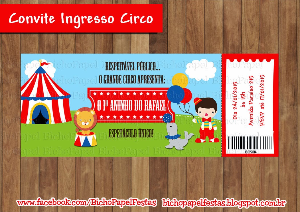 Kit Festa Circo