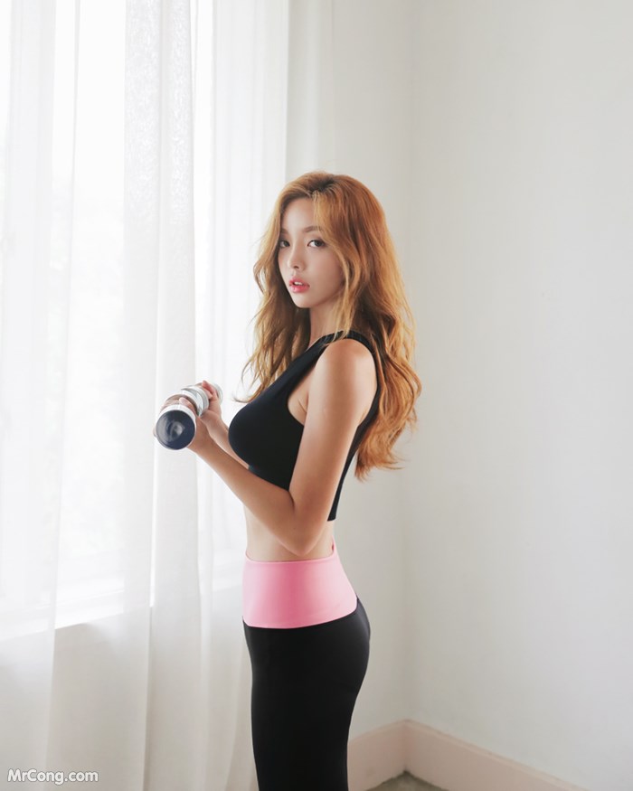 Jin Hee&#39;s beauty in underwear and gym fashion in October 2017 (357 photos) photo 13-7