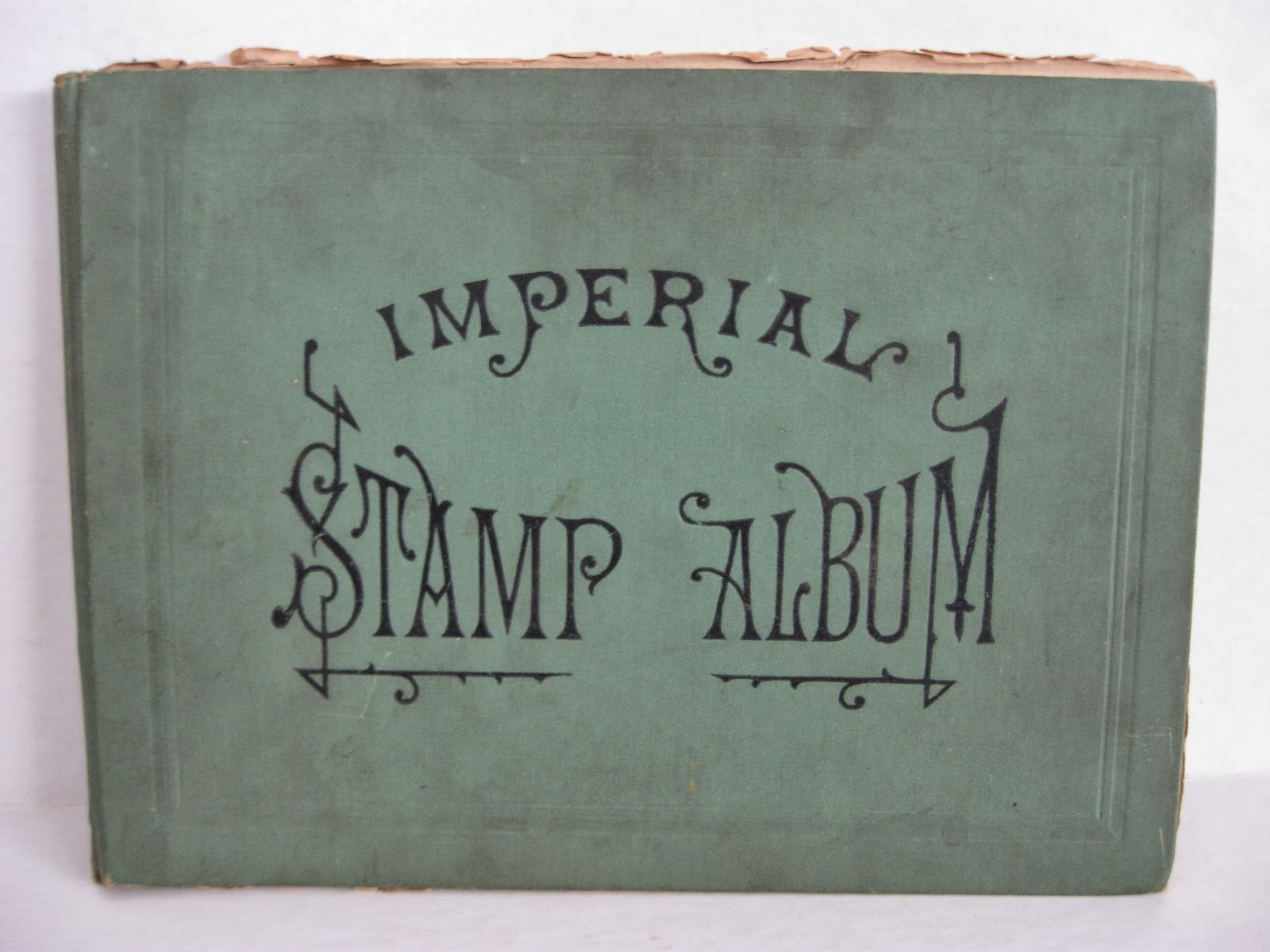 Anna Q's Attic Vintage stamp album for sale at eBay