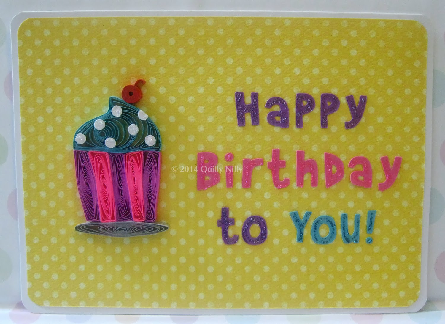 Quilly Nilly Children's Birthday Card Order Part 2