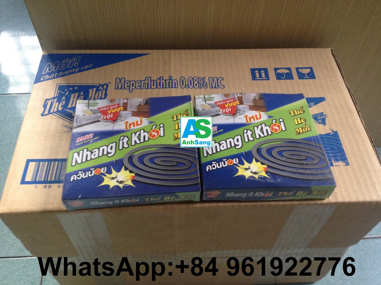 Raw incense coil and mosquito repellent incense coil in Vietnam