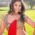 Navel Show Photos Of Glamours Anjali In Red Saree