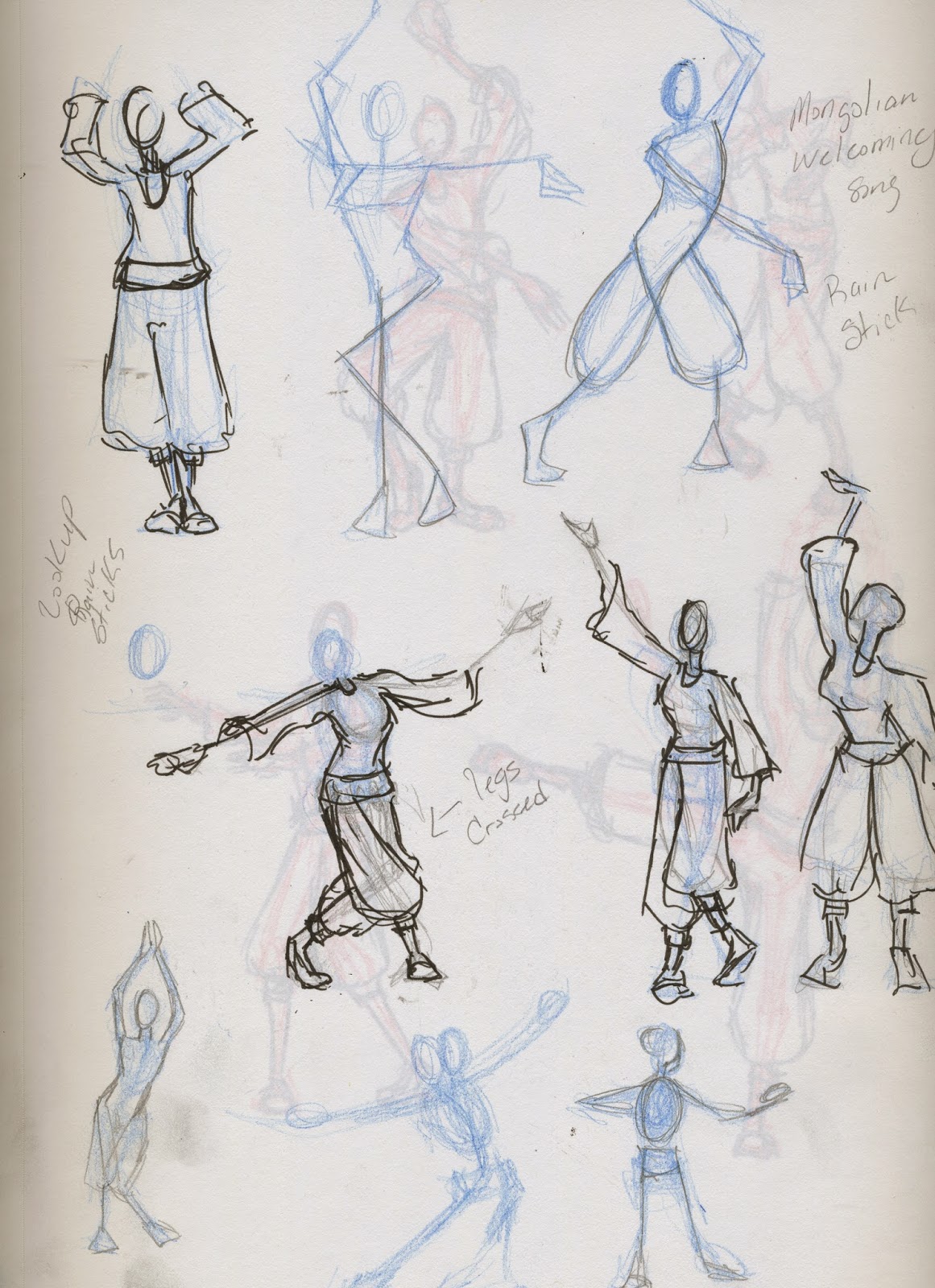 Dynamic Imaging Animation : Dance Poses