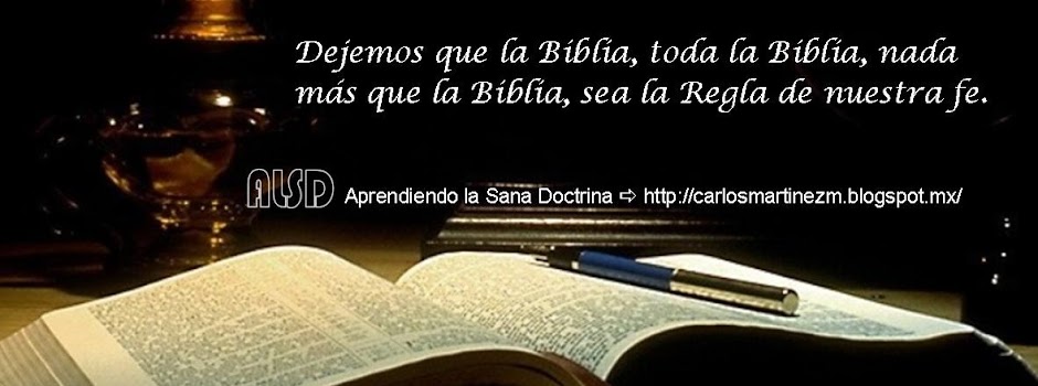 Aprendiendo la Sana Doctrina