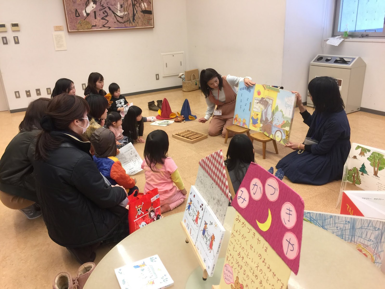 いわきこどもプロジェクト 綾瀬マリアさんによる読み聞かせ