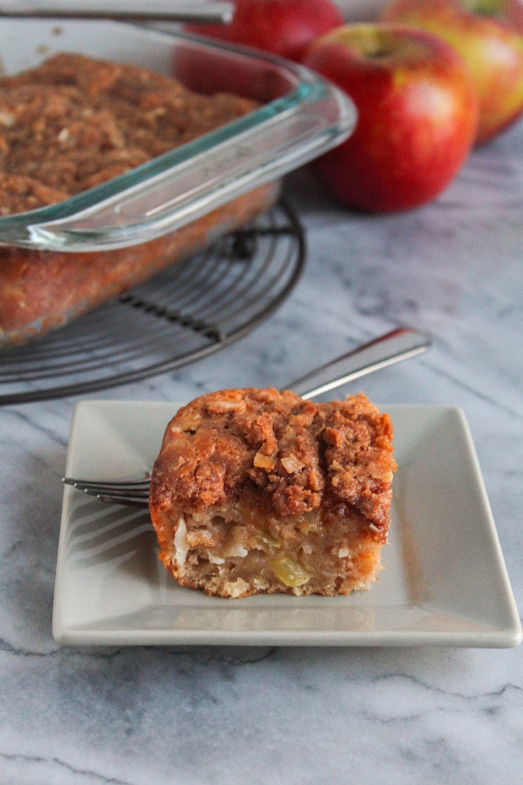 Apple Coconut Breakfast Cake