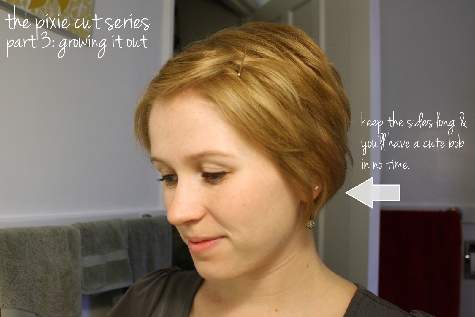 let the sides grow those parts around your ear will grow out and will ...