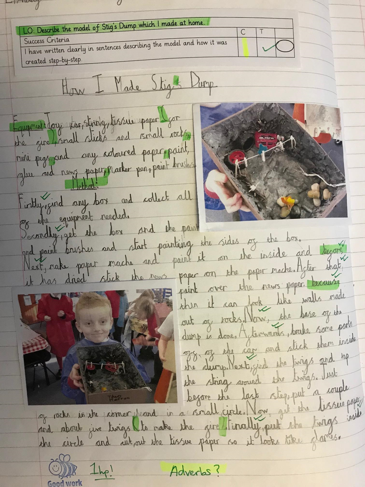 Moor Hall Primary School Fantastic Y3 Writing
