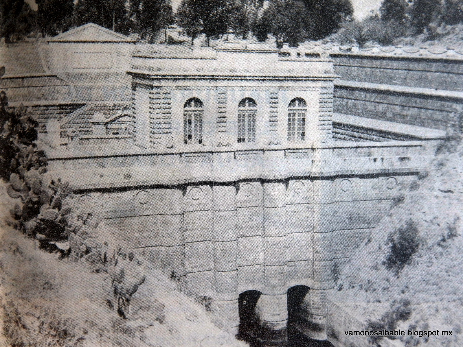 El Bable El canal de desagüe