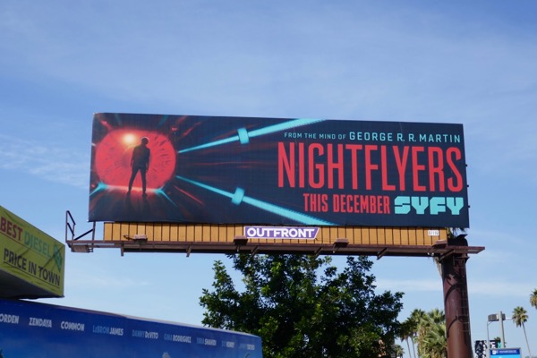 Nightflyers series launch billboard Nightflyers series launch billboard