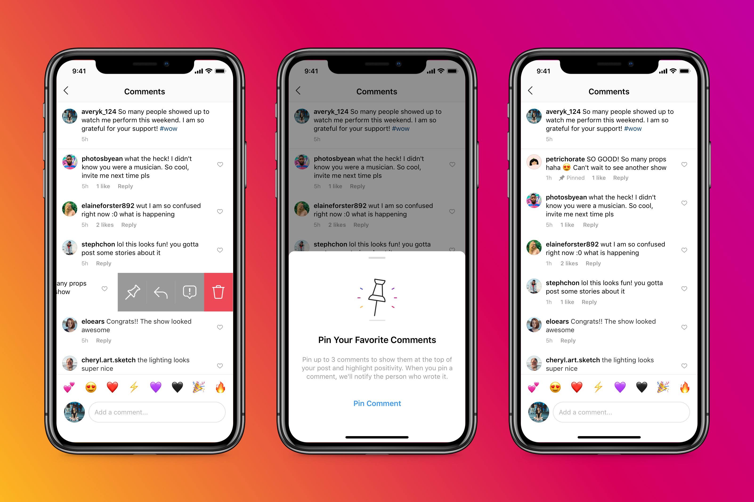 Instagram Users Across The World Will Now Be Able To Pin Up To 3 Comments On Their Posts