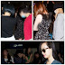 Check out f(x)'s photos from their arrival back in South Korea
