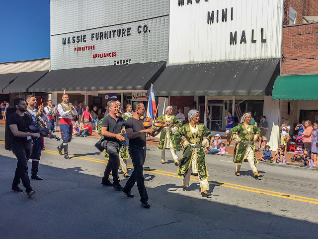Bubba's Garage: Folkmoot Parade of Nations
