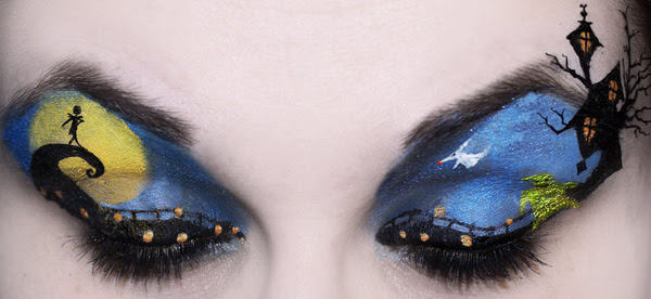 Blue Fantasy Eye Makeup