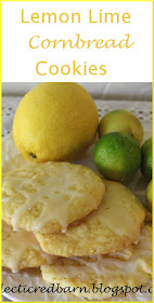 Eclectic Red Barn: Jiffy Lemon-Lime Cornbread Cookies