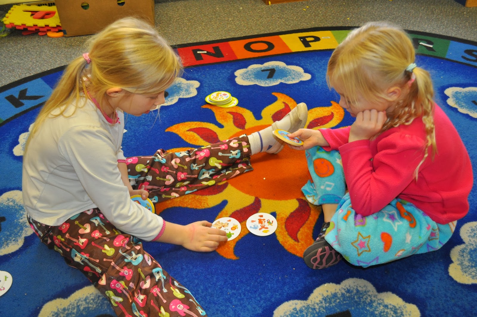 Miss Jessica's Kindergarten: Pajama Popcorn Party - Part 2!