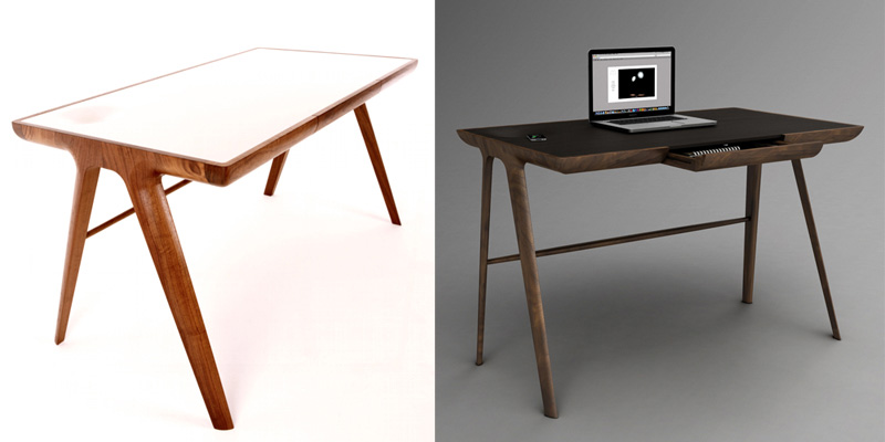 10 escritorios de diseño para cambiar el look a tu estudio