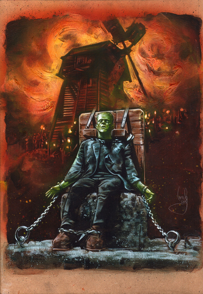 Frankenstein Artwork© Jeff Lafferty 2015 Frankenstein Artwork© Jeff Lafferty 2015