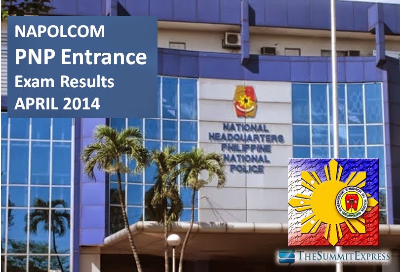 April 2014 PNP Entrance Exam Results: one of lowest passing rate in history