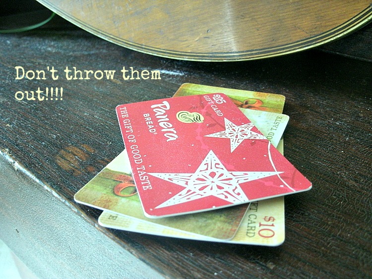 Mama G's Big Crafty Blog Upcycling Gift Cards