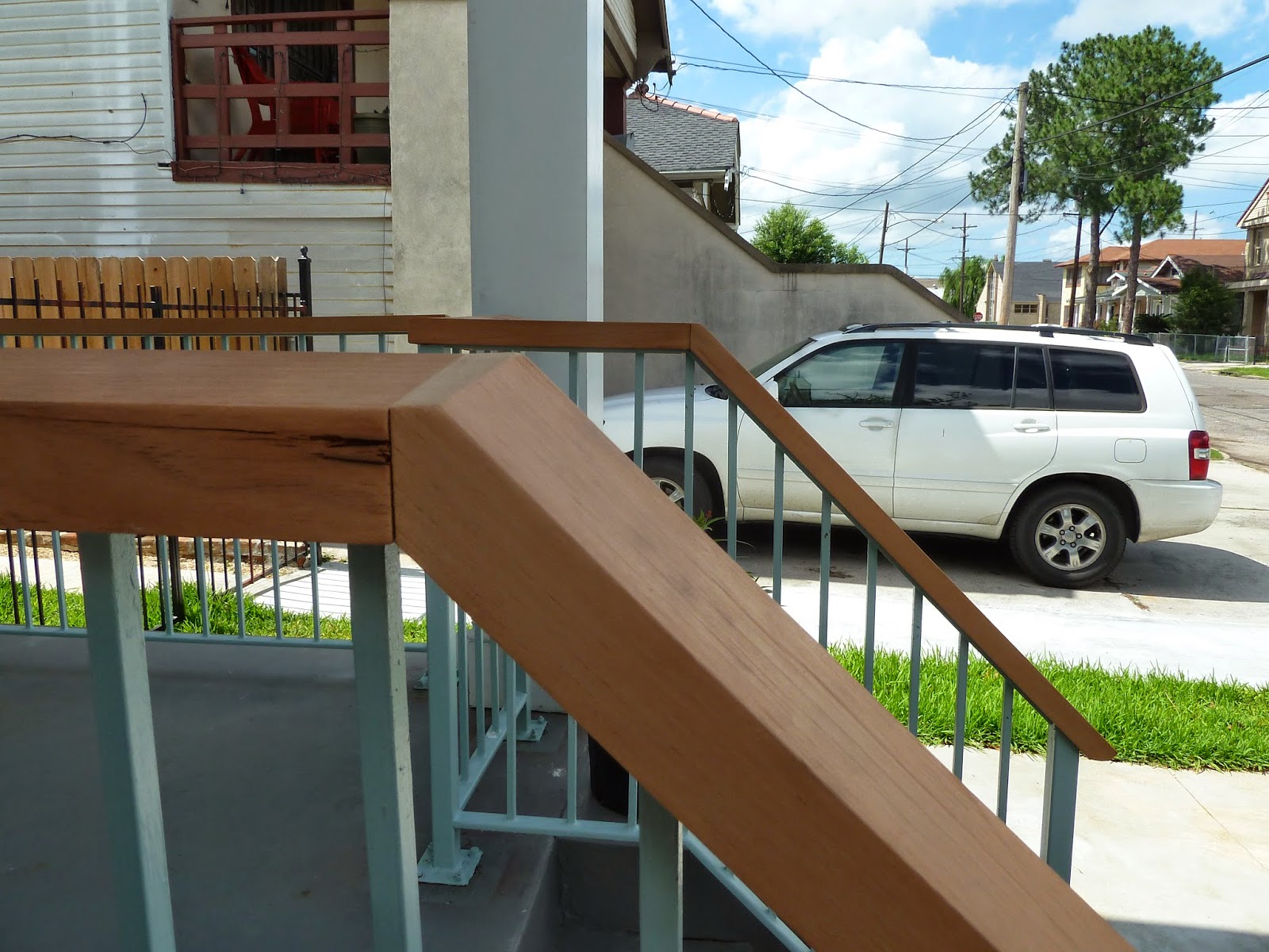 Jackson Blalock steel + Spanish cedar railings