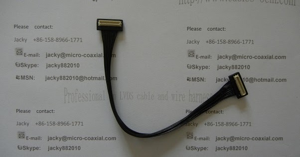 Professional Cable Assembly Manufacturer: lvds cable assembly 30 pin ...