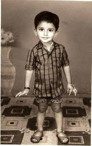Actor Nani Unseen Childhood Photo