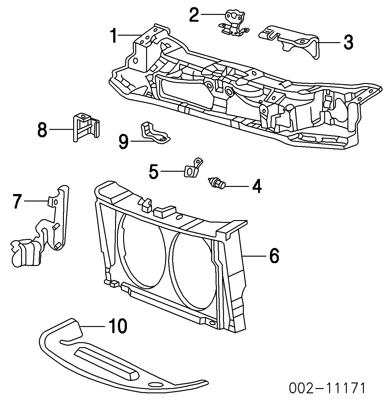 Ford Taurus: FRONT INNER STRUCTURE