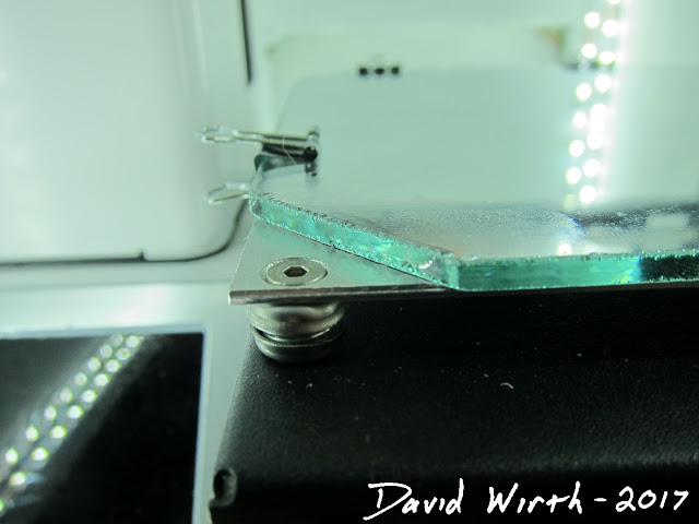 adjust screws for glass print bed