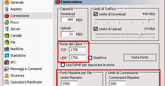 SCARICARE VELOCE CON EMULE INFOSTRADA