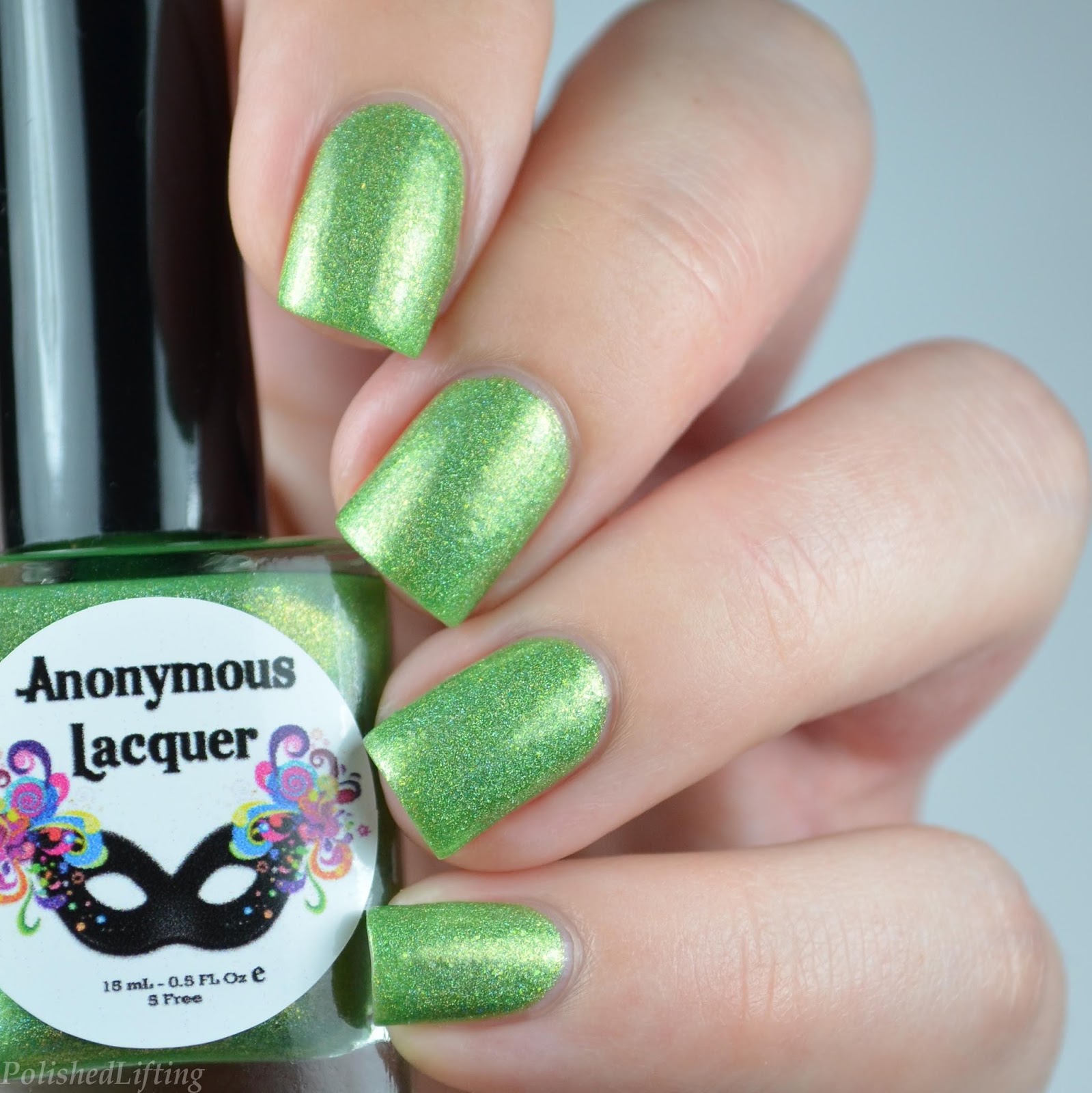 Polished Lifting: Frankenstein Halloween Nail Art Featuring nail polish swatch - Polished Lifting: Frankenstein Halloween Nail Art Featuring