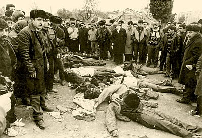 Pogrom in Baku, January 1990