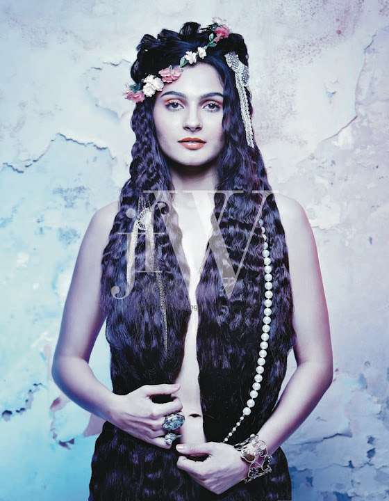 Andrea Jeremiah Photoshoot for JFW Magazine