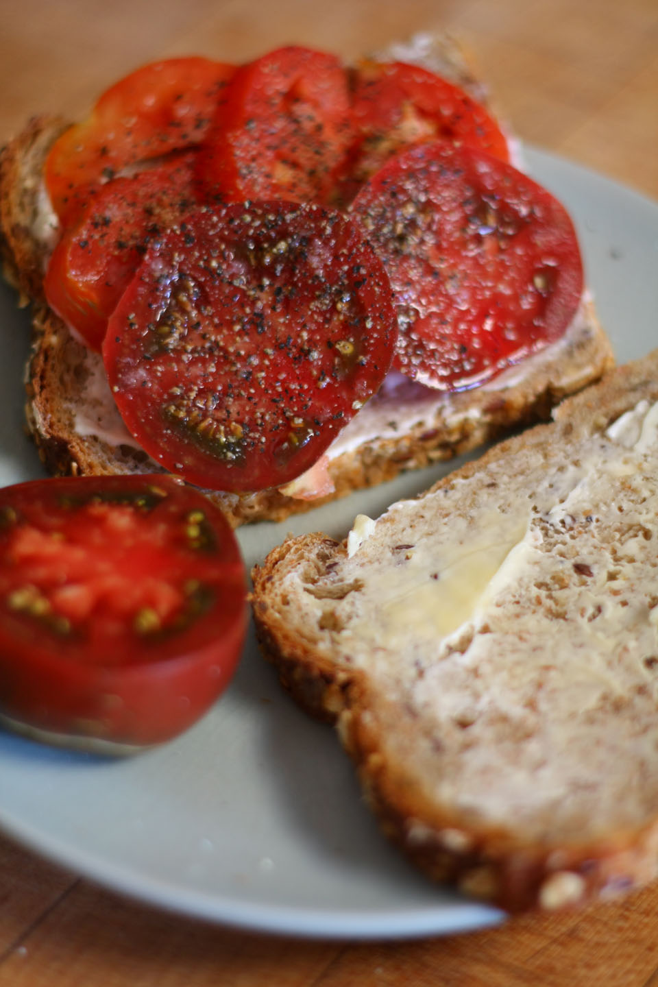 66 Square Feet (Plus): Tomato sandwich