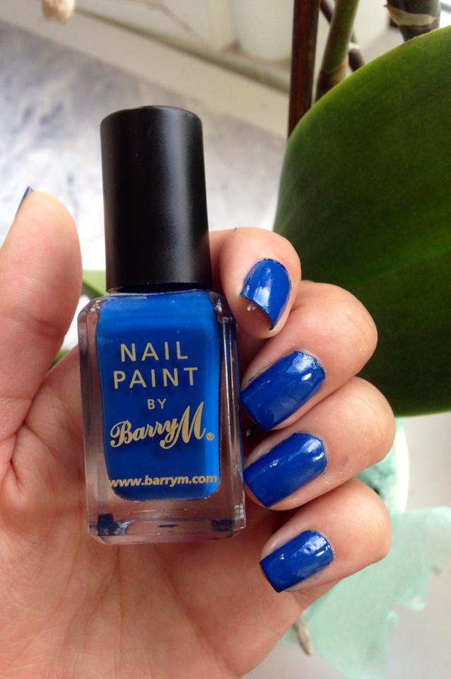 Barry M Nail Paint - 291 Cobalt Blue Review [ Michelle Cheung - Beauty,  Fashion & Food Birmingham Blog. ]