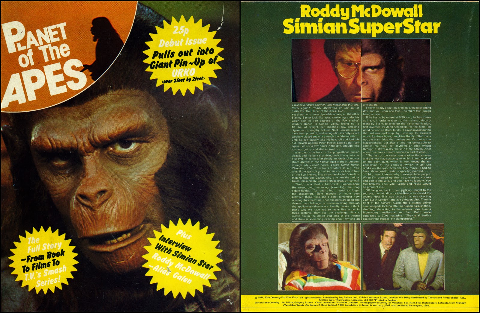 Archives Of The Apes Of The Apes The TV Series