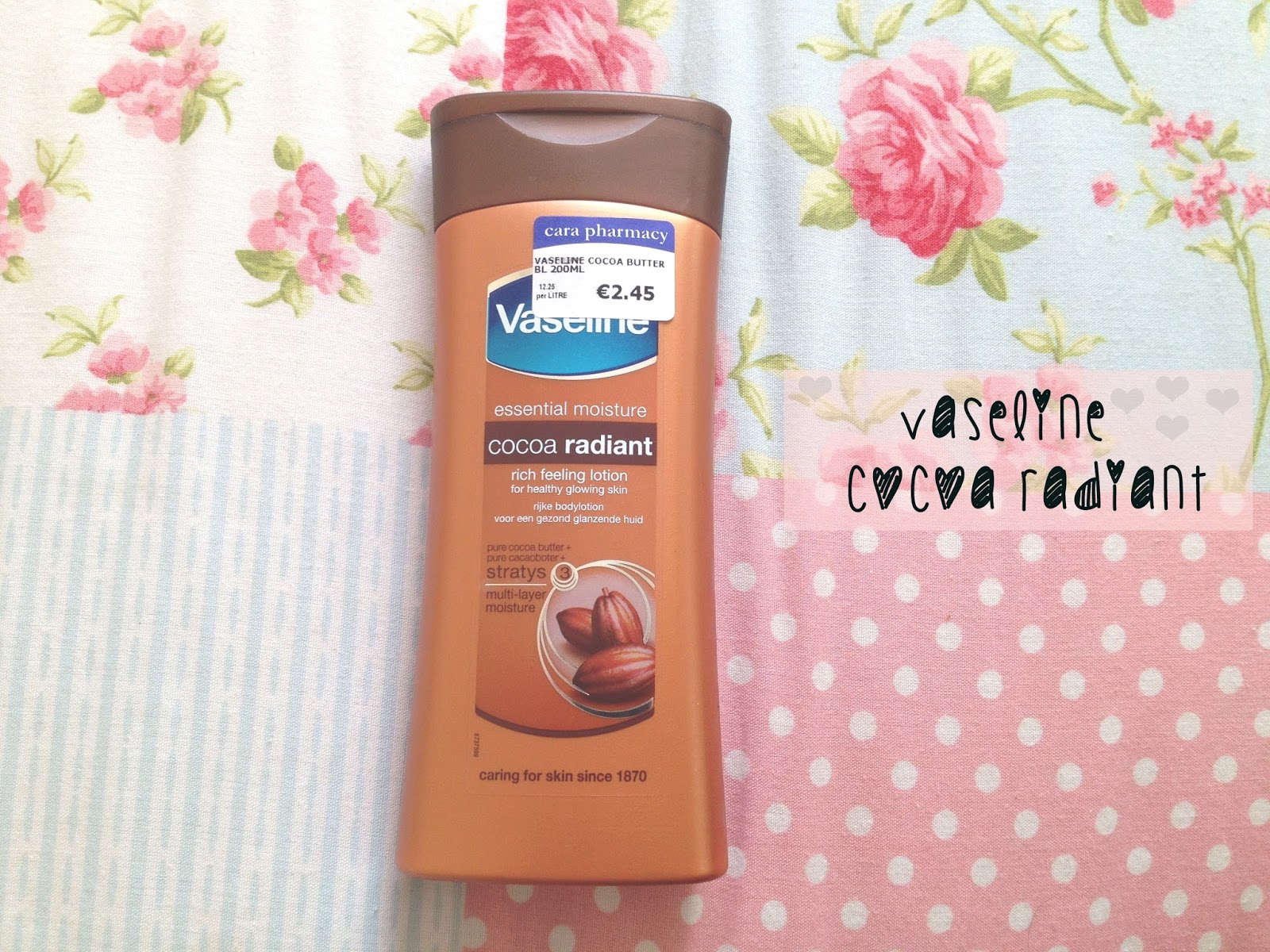vaseline cocoa radiant review