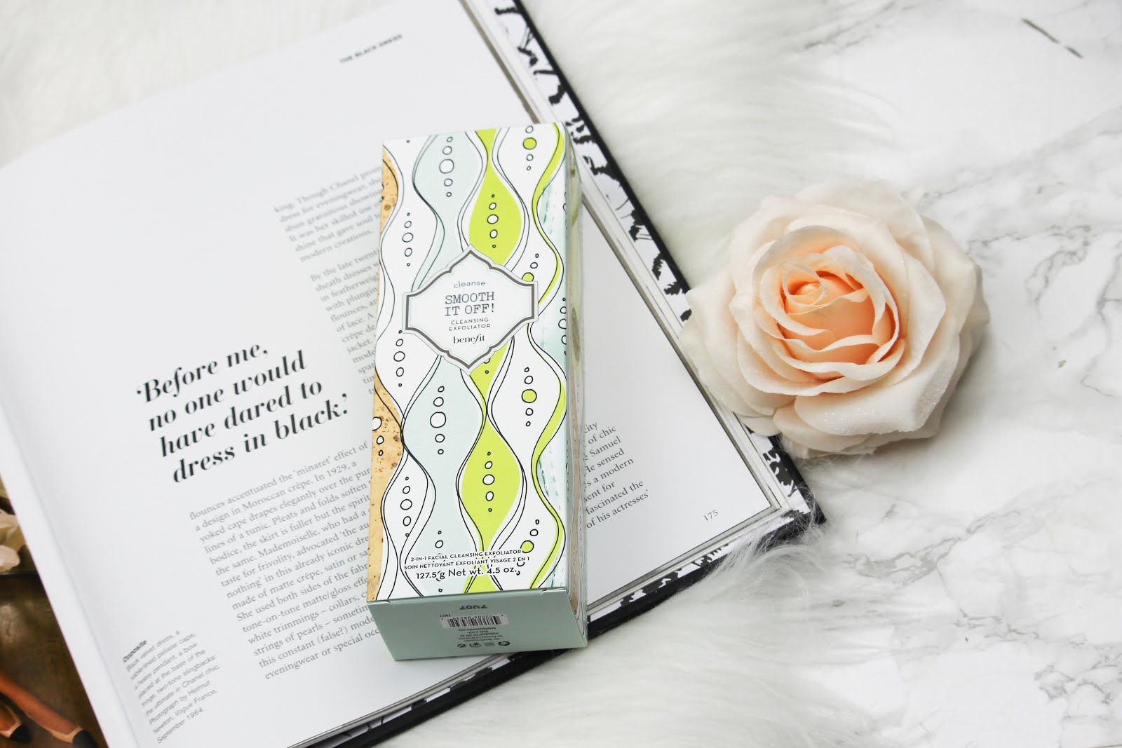 benefit smooth it off cleansing exfoliator