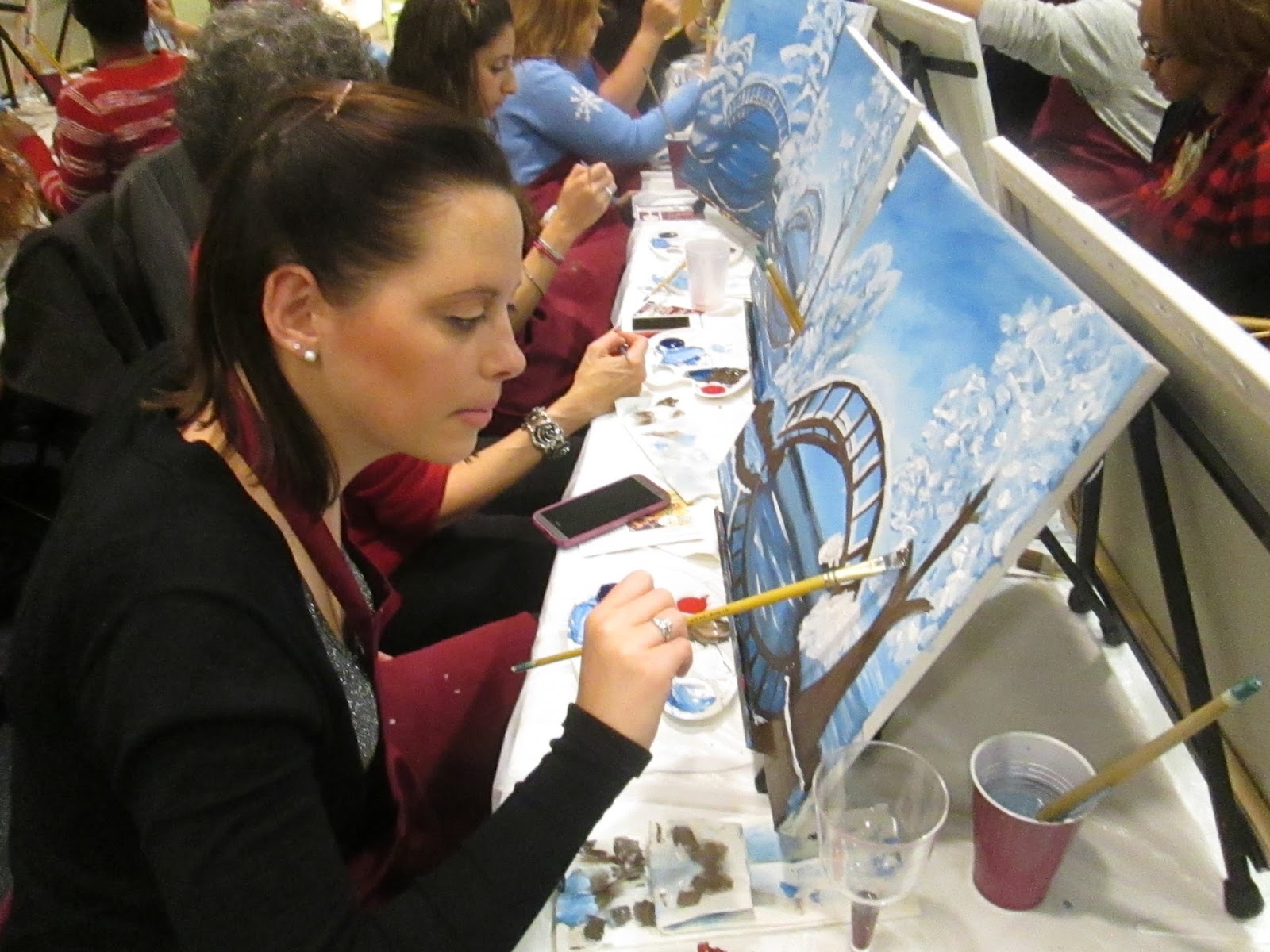 Rich Writes Mt. Kisco Childcare Paints with Art on the Vine