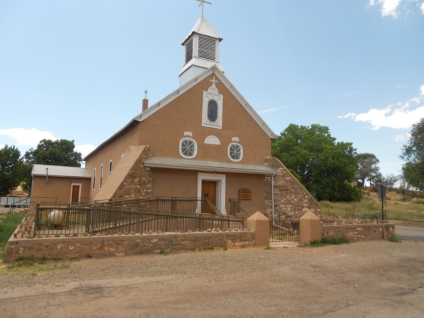 The History of New Mexico / Galisteo Church Western Trips