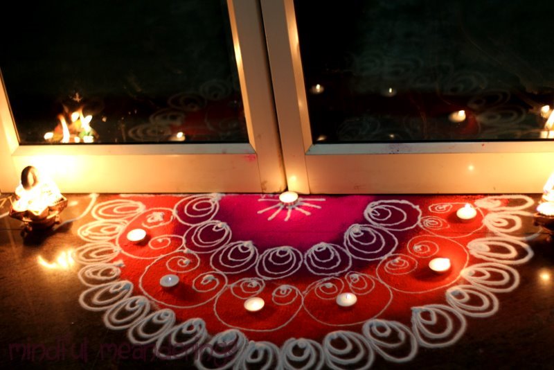 View Diwali Easy Door Border Rangoli Designs PNG