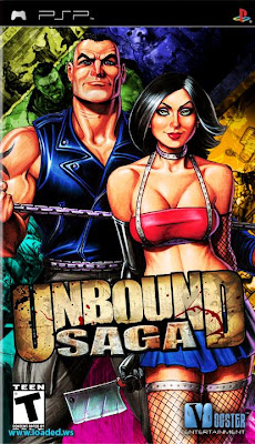 Free Download Unbound Saga PSP Game Cover Photo