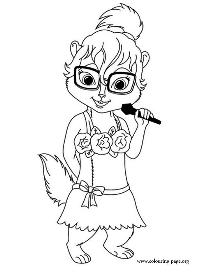 Boys Alvin And The Chipmunks Coloring Pages Coloring And Drawing