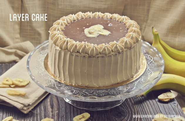 banoffee layer cake