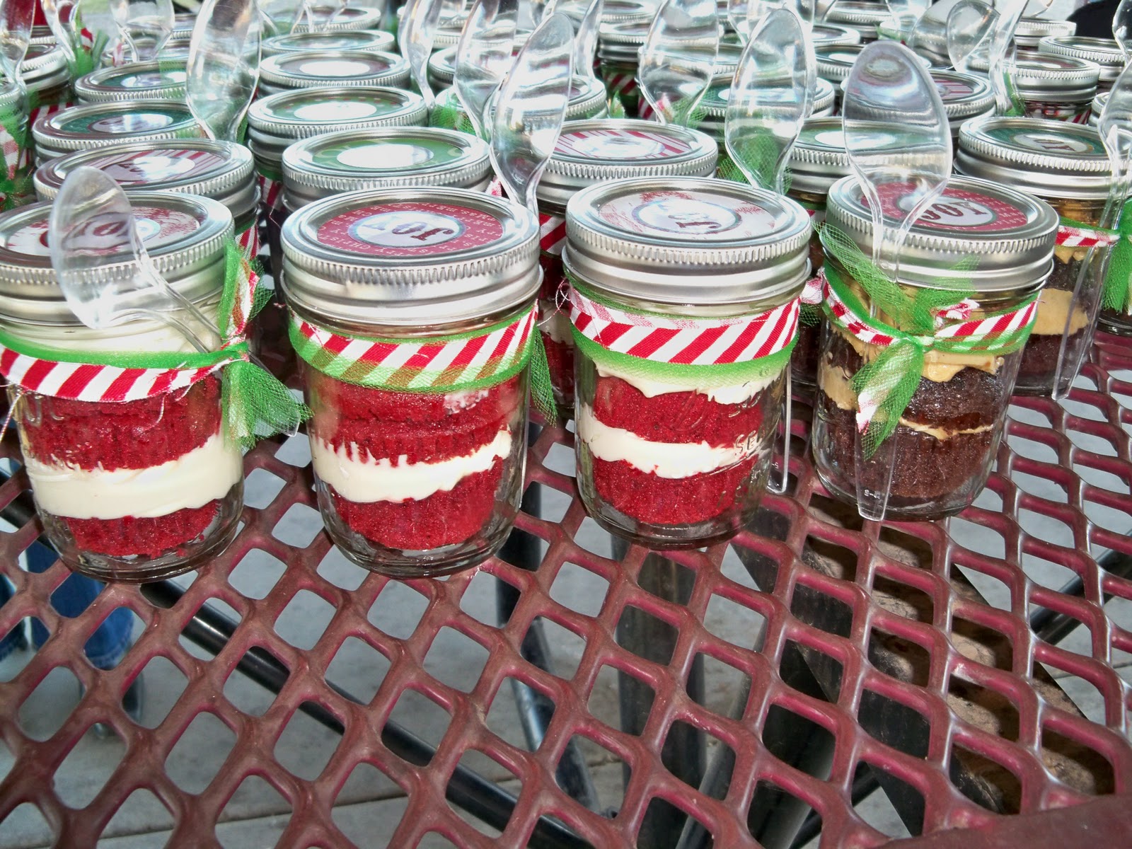 The Cake Shoppe Mason Jar Cupcakes!
