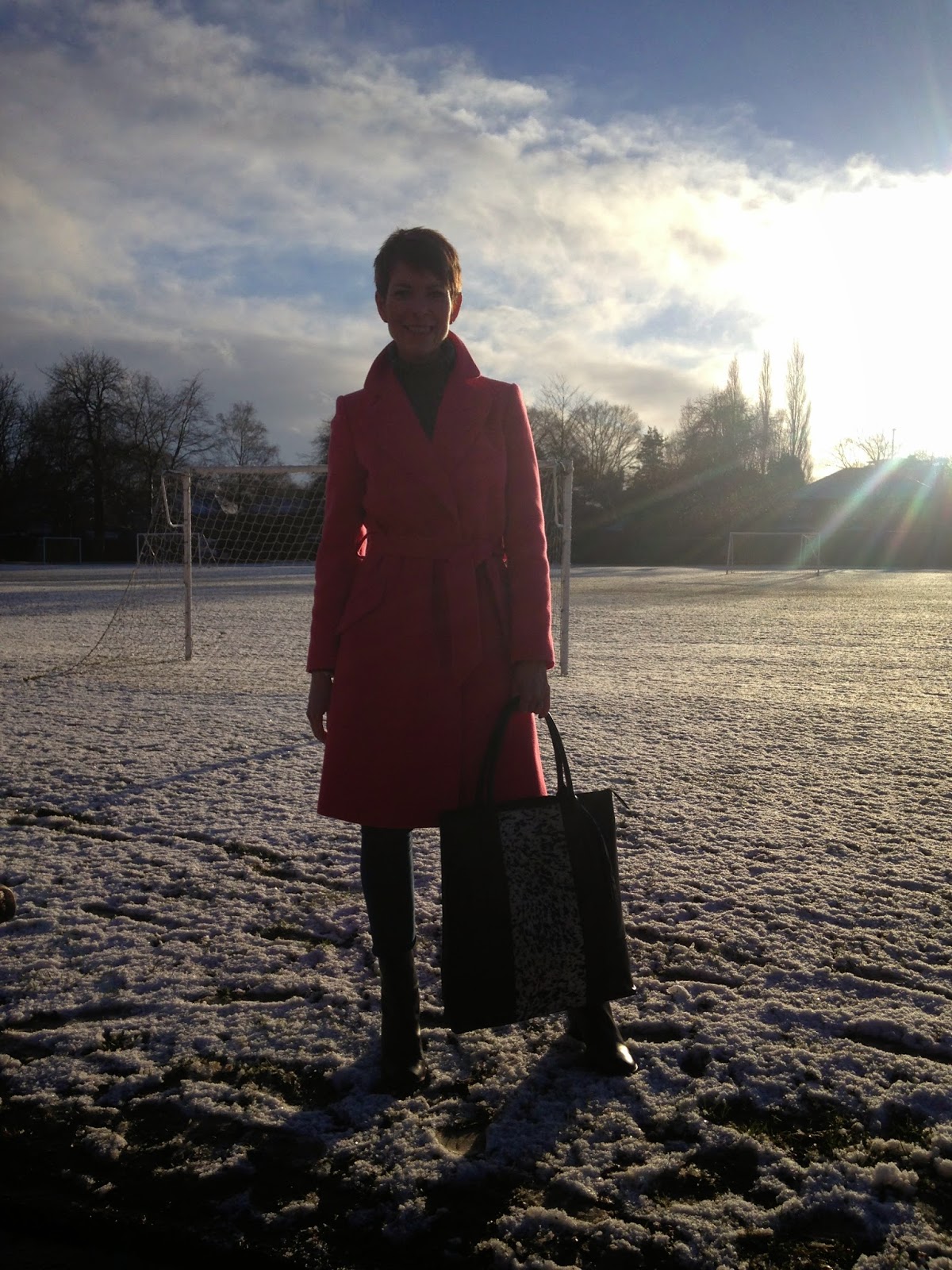 Boden and animal print in the snow plus the tale of Mr SG’s disappearing wardrobe….he’s only got himself to blame.