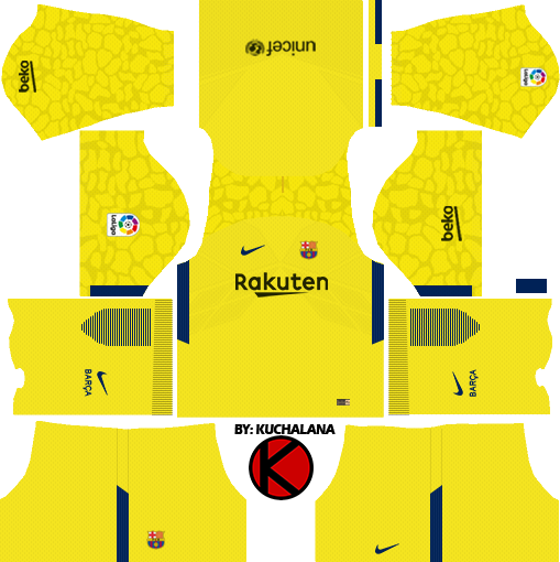 Camiseta de barcelona para top dream league soccer 2017