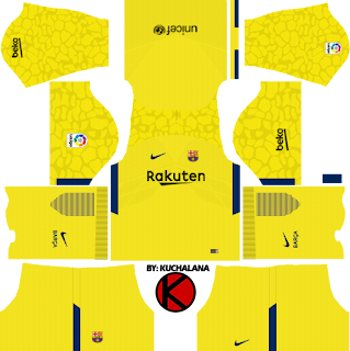 Barcelona Nike Kits 2017/2018 - Dream League Soccer