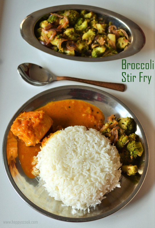 Broccoli Stir Fry Recipe Indian Style Broccoli Stir Fry Broccoli