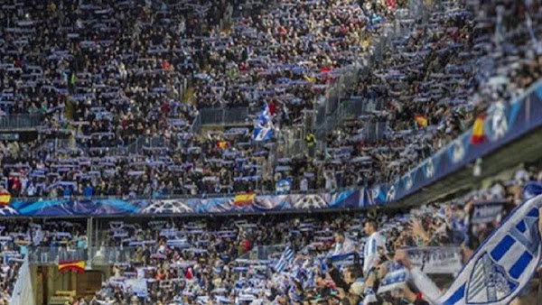 Málaga, la Rosaleda es el tercer campo con mejor media de aficionados